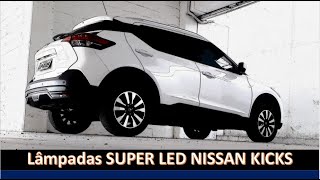 Como instalar lâmpadas Super LED no Nissan Kicks  Phillips [upl. by Ahsemrac995]