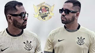 CAMISA CORINTHIANS UNIFORME 3  TORCEDOR x JOGADOR  202324  TAILANDESAS [upl. by Aduh789]