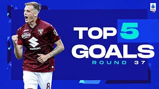 Ilic rounds off Torino win  Top 5 Goals by cryptocom  Round 37  Serie A 202223 [upl. by Dlonyar]