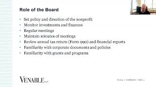 Building a Nonprofit Board of Directors Legal and Strategic Issues [upl. by Nalod]