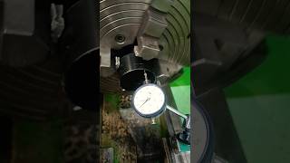 How to dial gauge work on a manual lathe machine how lathe machine swisslathe workholding cnc [upl. by Cele]