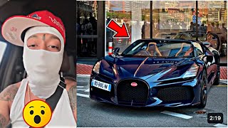 Rochy RD Le Frontea A El Alfa “El Jefe” y Compra El Bugatti Más Caro Del Mundo 😱😨 [upl. by Maller]