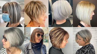 33 Stylish Short Hairstyles for Women Over 60 for an UptoDate Style  Best Haircut Ideas 💡 [upl. by Akinohs264]