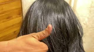 L’Oréal majirel dark brown no3 4 brown hair colour how to do white hair cover with dark brown hair [upl. by John]