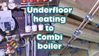 Extension underfloor heating to combi boiler [upl. by Dias]