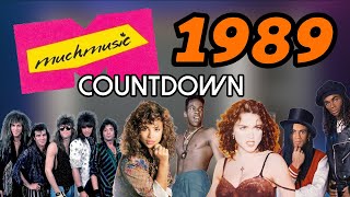 All the Songs from the 1989 MuchMusic Countdown [upl. by Tarazi]