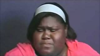 Gabourey Sidibe  Precious Audition Tape [upl. by Akihsar]