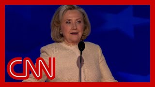 ‘We have him on the run now’ Hillary Clinton slams Trump during DNC speech [upl. by Notelrac848]