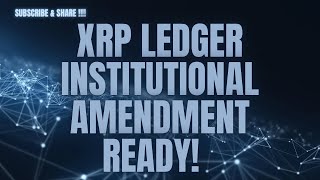 XRPL INSTITUTIONAL GRADE CAPABILITIES NOW LIVE cryptocurrency news xrpripple [upl. by Alleirbag]