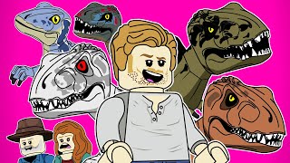 ♪ LEGO JURASSIC WORLD THE MUSICAL  Animated Parody Song [upl. by Enitsirc]