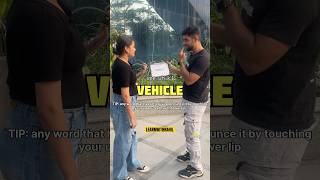 Correct Pronunciation ✅ learnwithrahil pronunciation vehicle youtubeshorts ielts spokenenglish [upl. by Claus]