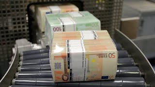 Inside Euro € Money Factory – Banknotes Printing by Hands Billions 🪙 Produced every day [upl. by Latoya]