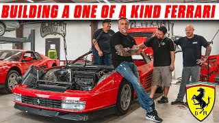 BUILDING A ONE OF A KIND FERRARI  PT 1 [upl. by Nus]