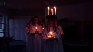 13 december i Balle Friskole Sankta Lucia optog [upl. by Ylelhsa395]