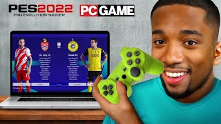 Pes 17 patch Efootball 2022  Gameplay  PC 8gb ram [upl. by Ahtelra]