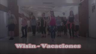 Wisin  Vacaciones  Zumba Fitness choreography by Agata Soszyńska [upl. by Jobe]