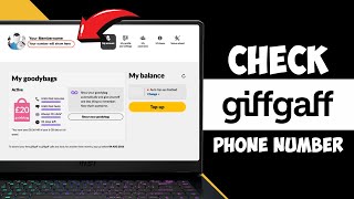 How to Check GiffGaff Phone Number [upl. by Enixam]