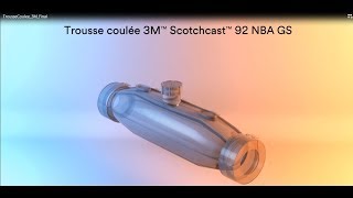 Trousse de jonction coulée électriques 3M™ Scotchcast™ 92NBA GS [upl. by Teufert]