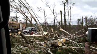 Merrill WI Tornado 4 10 11 Hillside Drive 1 [upl. by Kcirdla]