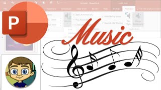 Adding Music to PowerPoint Presentations  PowerPoint Tutorial [upl. by Nerb693]