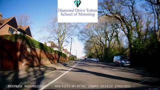 Maybush Driving Test routesTricky Bits Winchester Road Roundabouts [upl. by Narra]