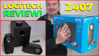 Logitech Z407 Bluetooth Speakers Review [upl. by Greyson56]