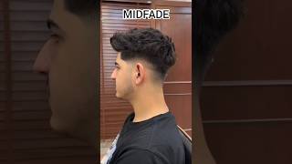 Mid Fade haircut hairstyle shorts [upl. by Meela]