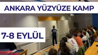 ANKARA YÜZYÜZE KAMP  78 EYLÜL LimitTürev [upl. by Carpenter]