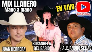 LLANEROS MIX JUAN HERRERA ALEJANDRO SEIJAS Y ROSANGELA BELISARIO EN VIVO MUSICA LLANERA [upl. by Starks]