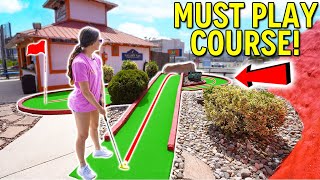 This Mini Golf Course Completely Surprised Us  Epic Course [upl. by Monro404]