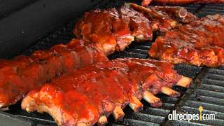 How to Barbeque Ribs  Allrecipes [upl. by Nyre]