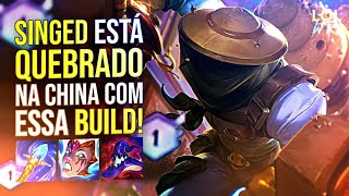 SINGED BUILD AP é META NA CHINA  SINGED WILD RIFT GAMEPLAY [upl. by Thierry797]