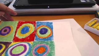 Instructional Video Art 2 Kandinsky Circle [upl. by Liban]