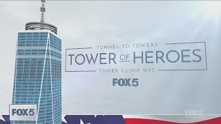 Tower of Heroes Tunnel to Towers Tower Climb NYC [upl. by Vachell796]