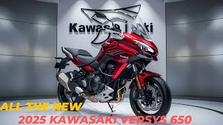 2025 Kawasaki Versys 650 Review The Ultimate Adventure Bike [upl. by Aretha]