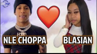 NLE Choppa and Blasian best moments part 3🤩 [upl. by Ignatz]