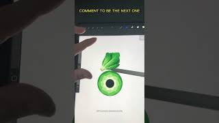 Eye Series  Procreate  TikTok procreate tiktok digitalart shorts draw shortsvideo art [upl. by Slaughter]