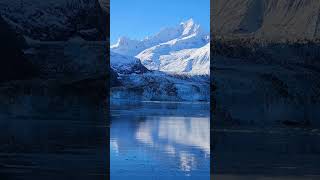 Johns Hopkins Glacier Glacier Bay Alaska 💙 alaska johnshopkins glacier travel ncl [upl. by Llehcram]