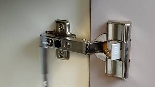 How To Adjust Your Kitchen Door Hinges [upl. by Macomber929]