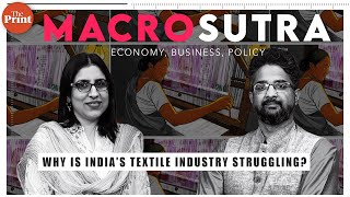 Why is Indias textile industry employing up to 105 crore people struggling [upl. by Higginson]