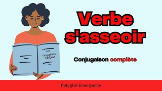 French lesson Verbe sasseoir TO SIT DOWN [upl. by Eisaj]