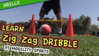 Zig Zag Dribble  FREE Session Plan [upl. by Nref]