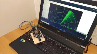 PROYECTO RADAR con ARDUINO utilizando SENSOR de ULTRASONIDOS explicado paso a paso códigos [upl. by Epillihp]