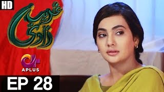 Ghareebzaadi  EP 28  Aplus  Suzzaine Fatima Shakeel Ahmed Ghazala Kaife  C2Y1 [upl. by Wilhelm]