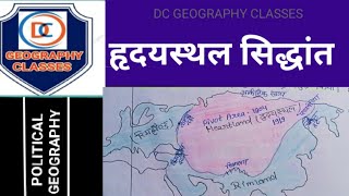 Heartland theoryहृदय स्थल सिद्धांतमैकिंडर Political Geography [upl. by Fitzhugh]