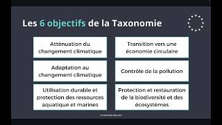 À quoi sert la taxonomie verte européenne [upl. by Mack]