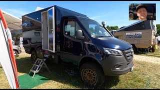 Terra Cab Offroad expedition RV Camper Cab Iglhaut Allrad MB Sprinter walkaround and interior V0420 [upl. by Kyla]