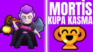 MORTİS İLE KUPA KASIYORUM  SOLO MORTİS  Brawl Stars [upl. by Netsud]