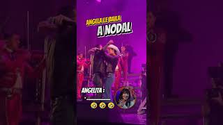 Angela le baila a Nodal 😯🤣 [upl. by Olumor]