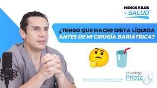 10 razones para hacer dieta líquida antes de la cirugía  Cirugía Bariátrica en Guadalajara  Ep 53 [upl. by Asek945]